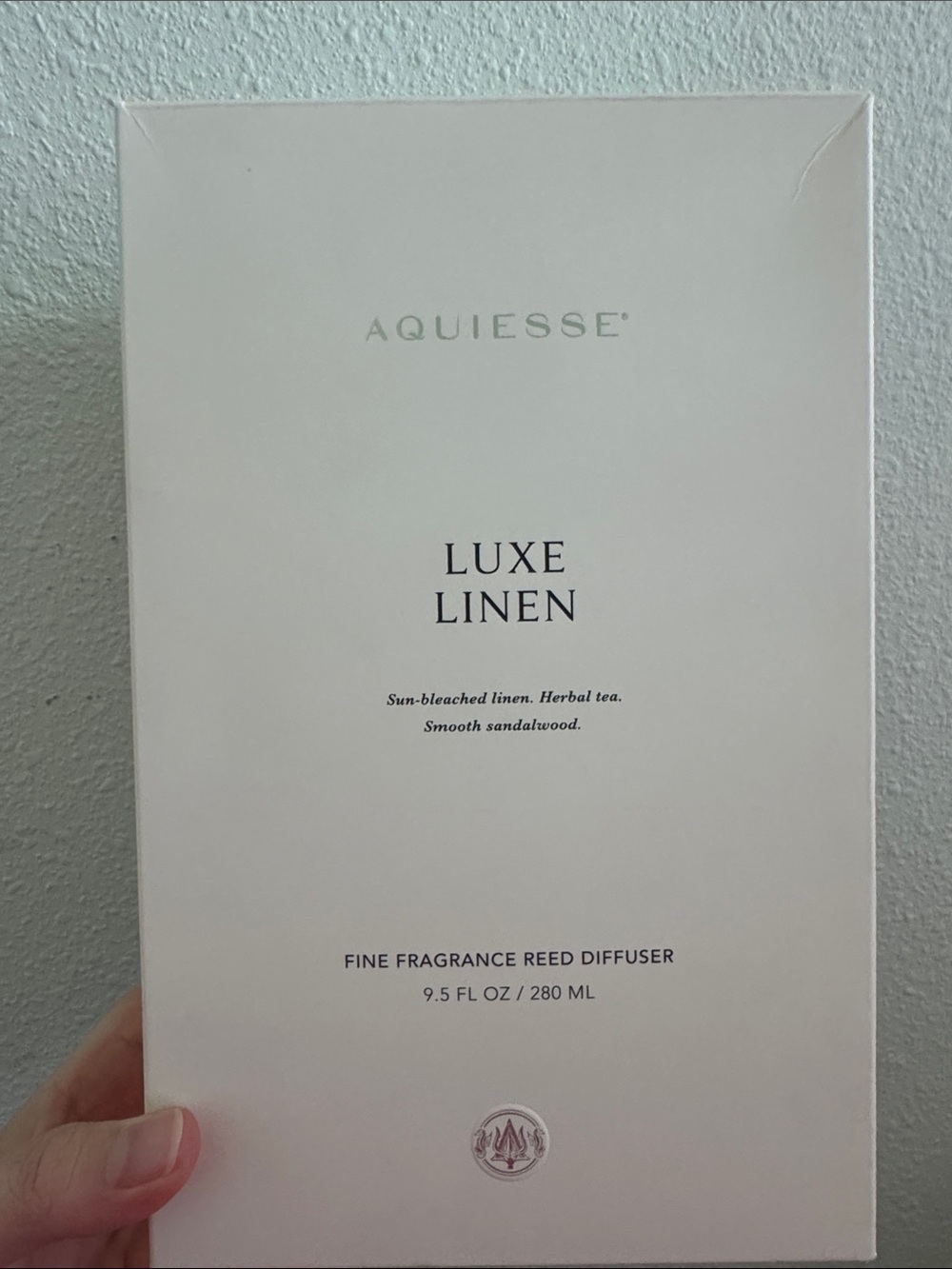 Aquiesse Luxe Linen Reed Diffuser - New